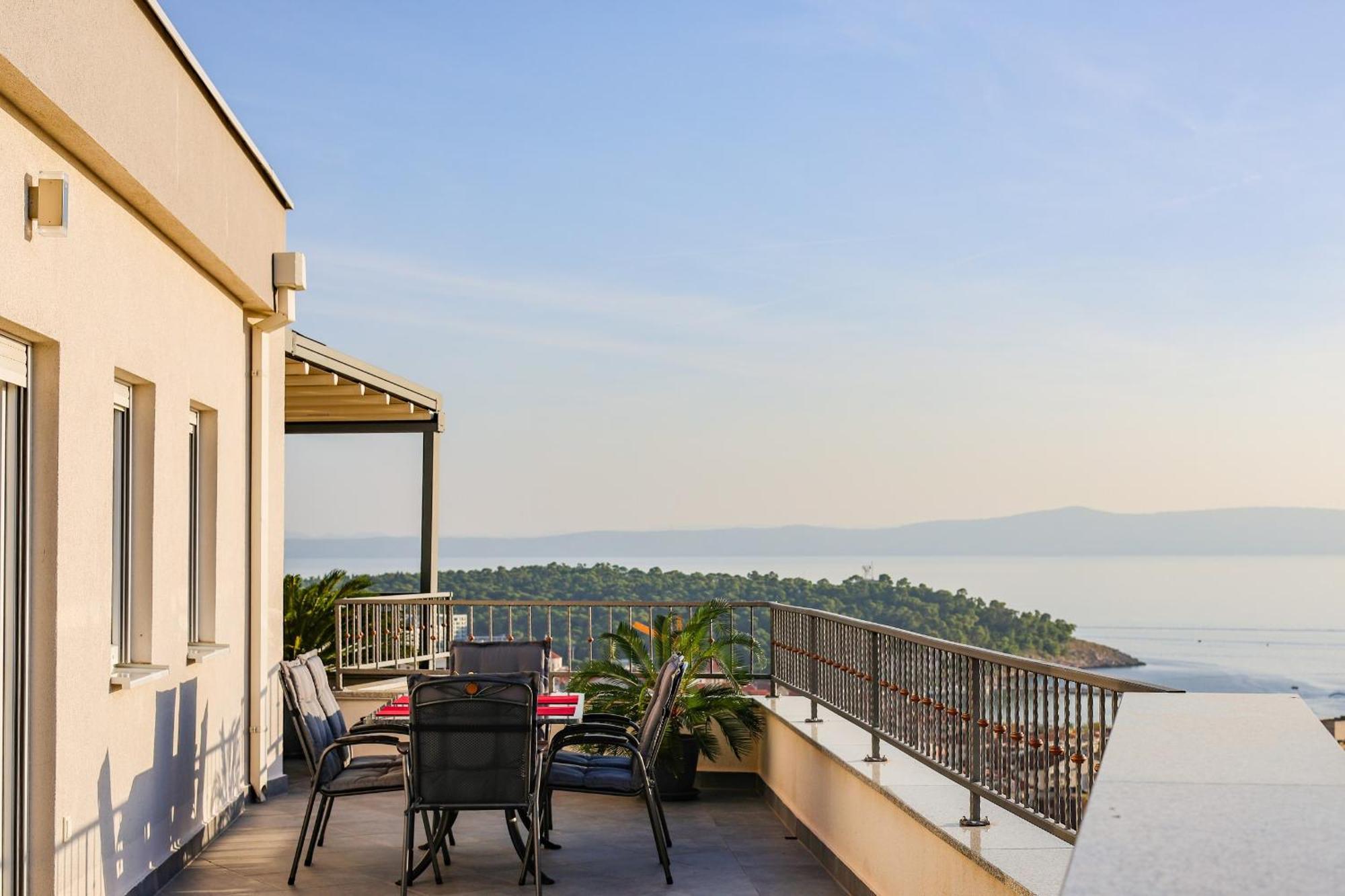 Penthouse Sunset Makarska Leilighet Eksteriør bilde