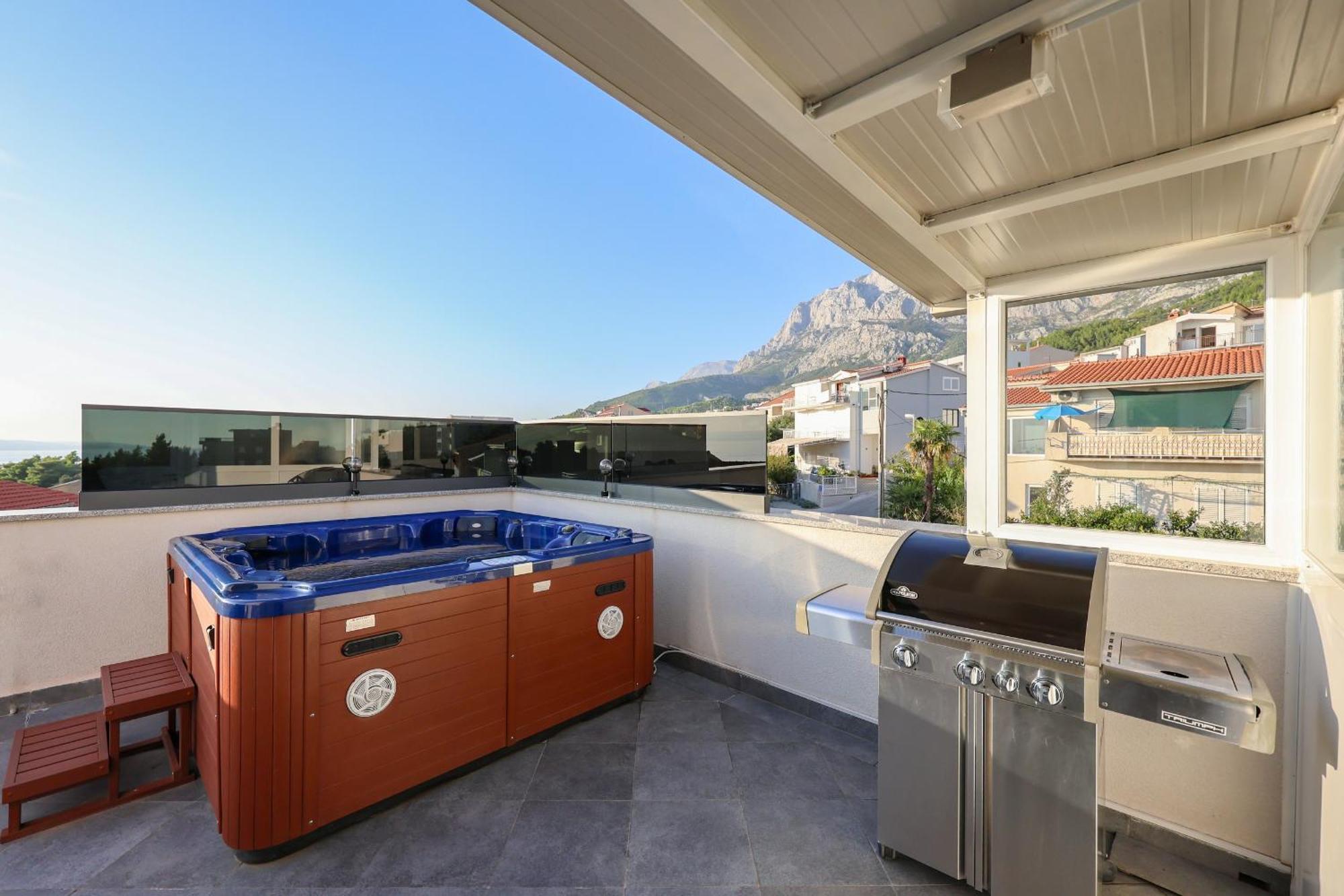 Penthouse Sunset Makarska Leilighet Eksteriør bilde