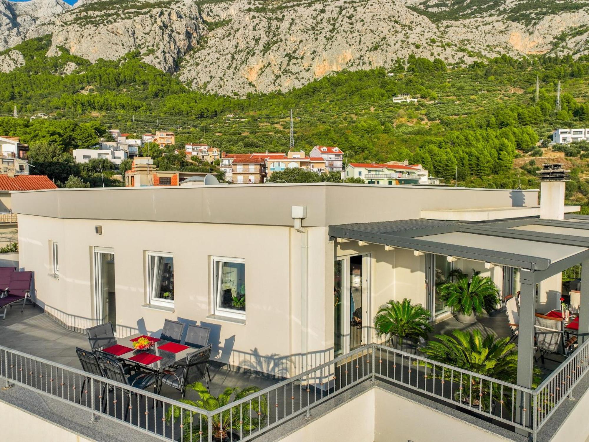 Penthouse Sunset Makarska Leilighet Eksteriør bilde